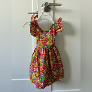 Jacadi toddler dress, color liberty, 18 months